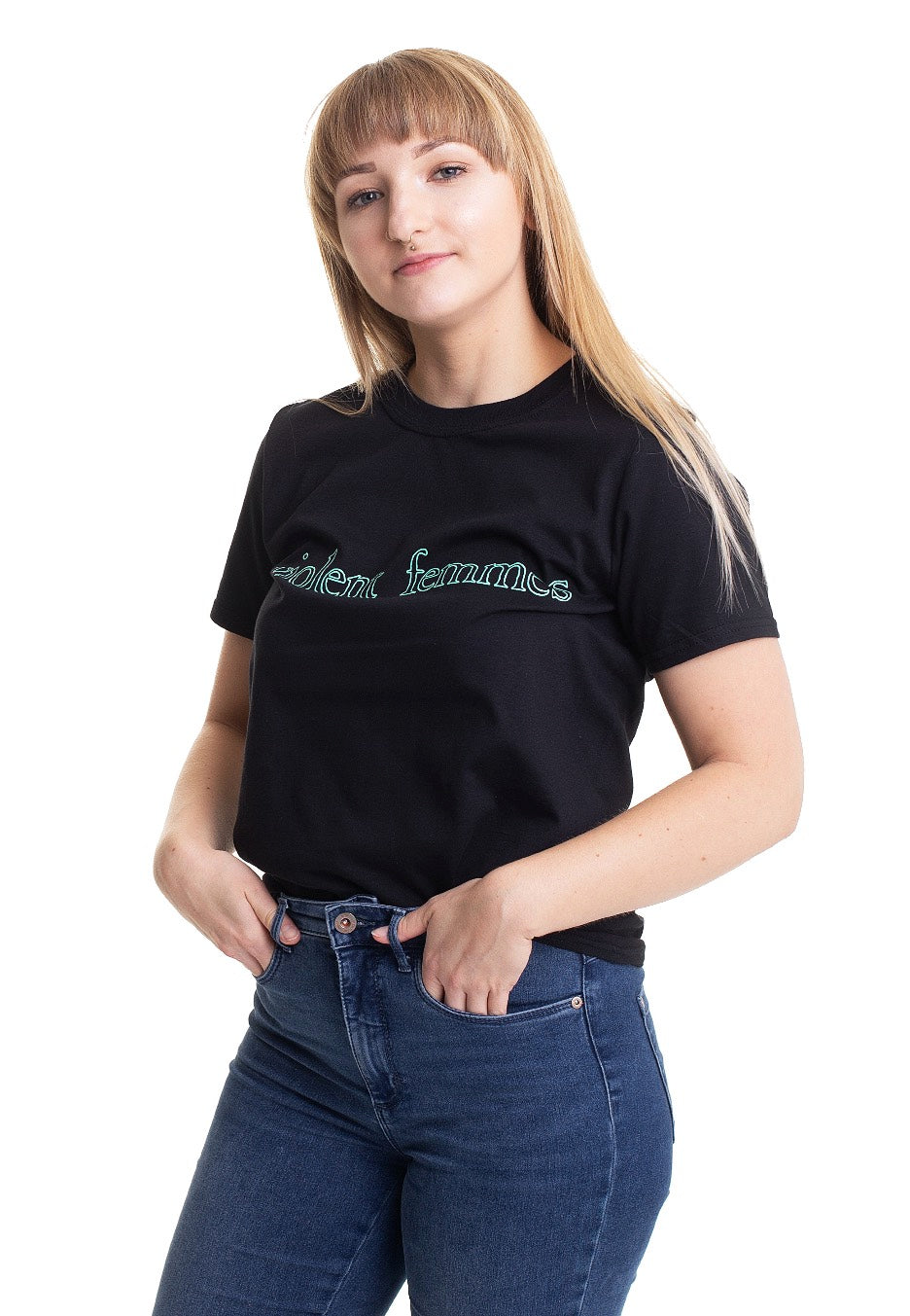 Violent Femmes - Green Vintage Logo - T-Shirt | Women-Image