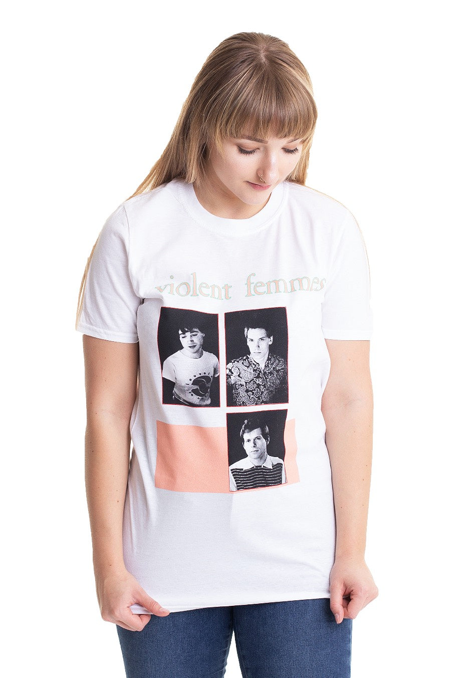 Violent Femmes - Vintage Band Photo White - T-Shirt | Women-Image