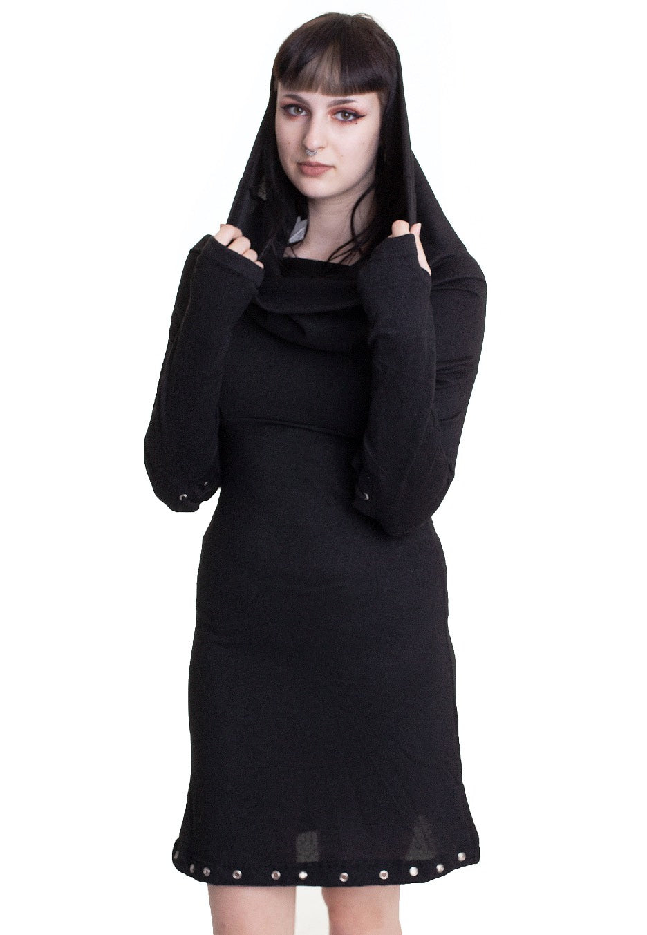 Vixxsin - Circle Black - Hoodie | Women-Image