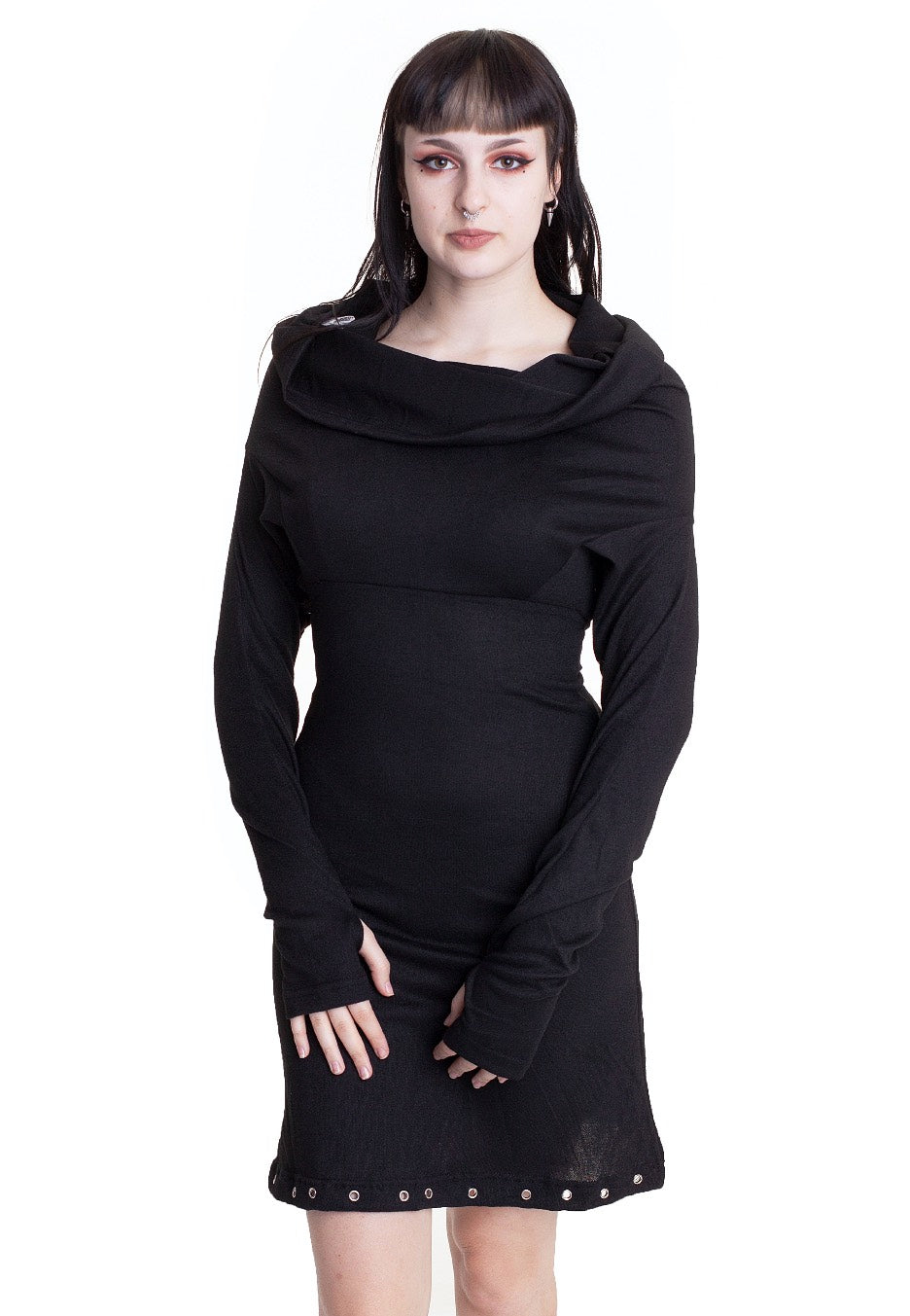 Vixxsin - Circle Black - Hoodie | Women-Image