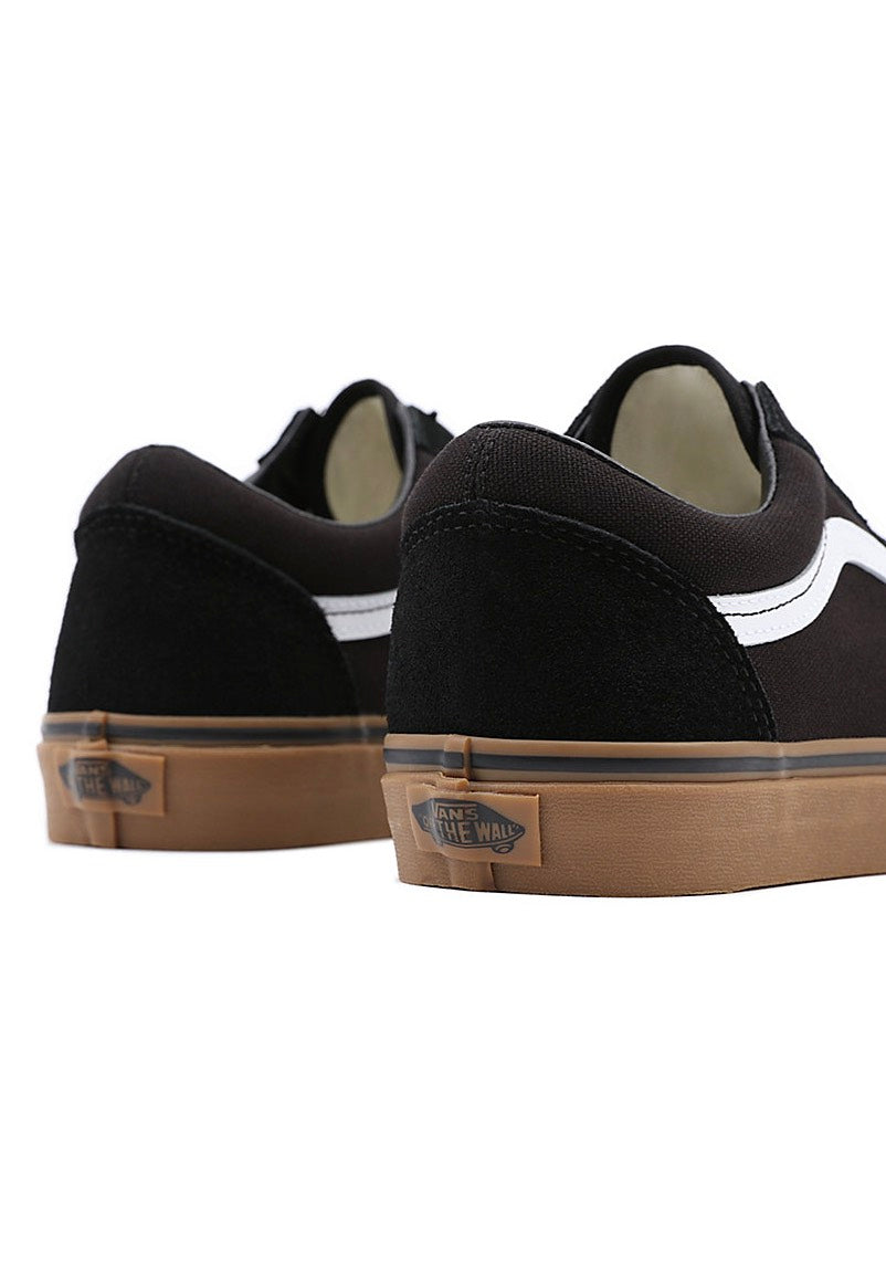 Vans - Old Skool Gum Sole Black/Medium Gum - Shoes | Men-Image