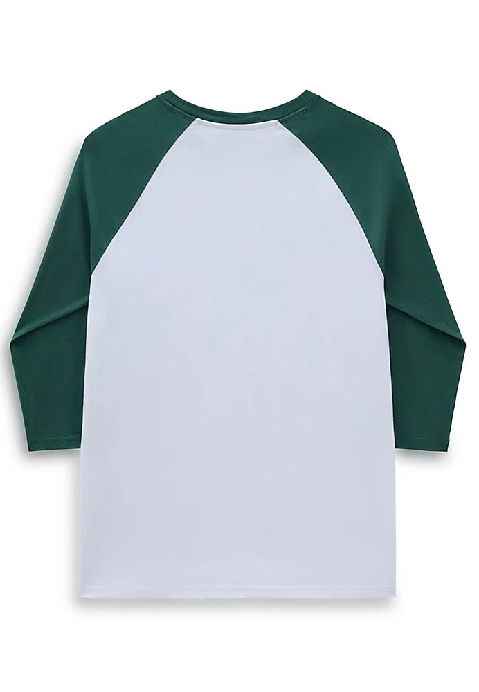 Vans - Vans Classic Raglan White/Bistro Green - Longsleeve | Men-Image