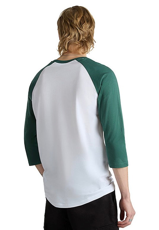 Vans - Vans Classic Raglan White/Bistro Green - Longsleeve | Men-Image