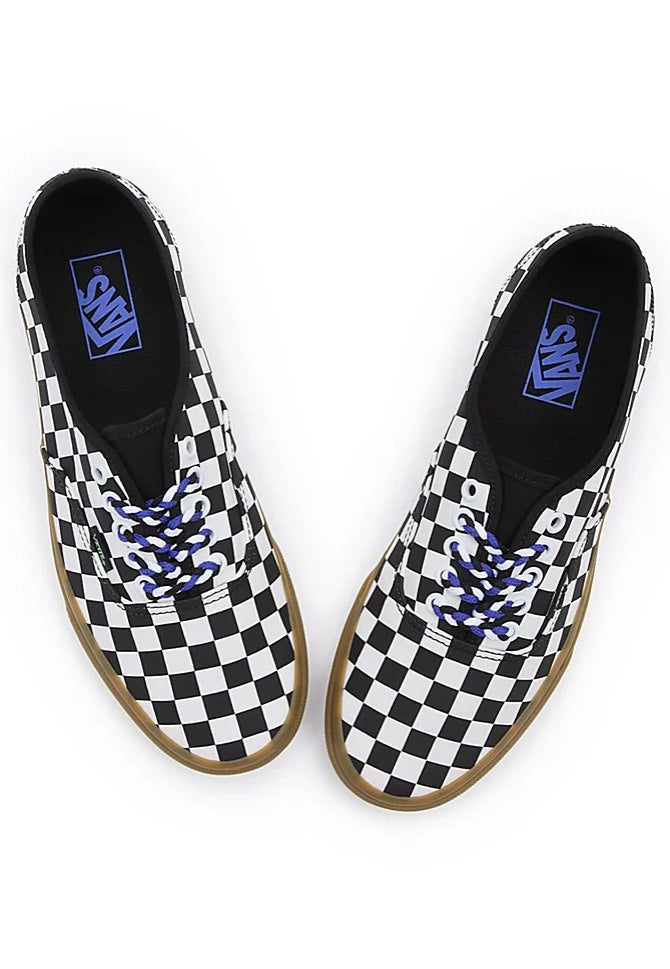 Vans - Authentic Checkerboard Black/White - Shoes | Men-Image