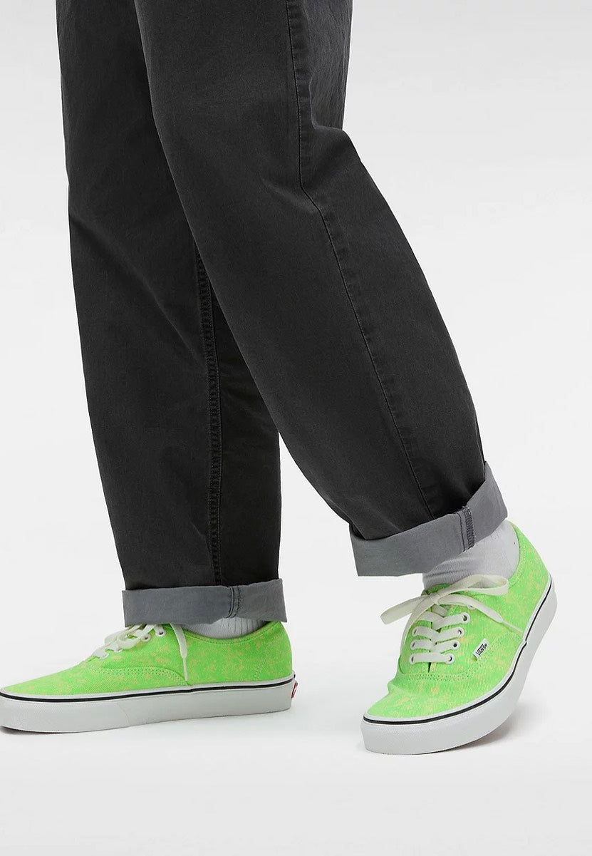 Vans - Authentic Neon Acid Wash Green - Shoes | Men-Image