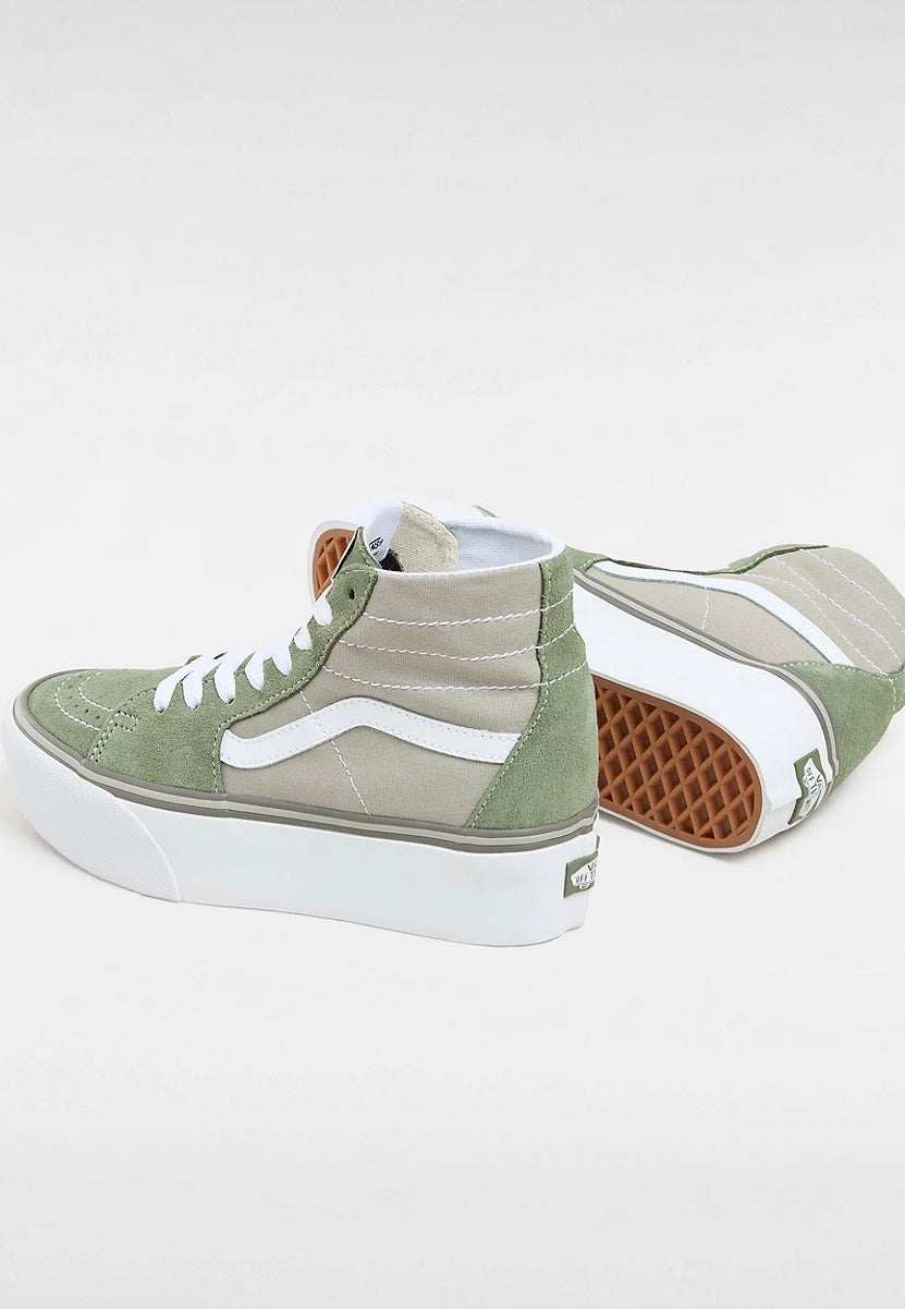 Vans - Sk8-Hi Tapered Stackform Color Block Multi - Girl Shoes | Women-Image