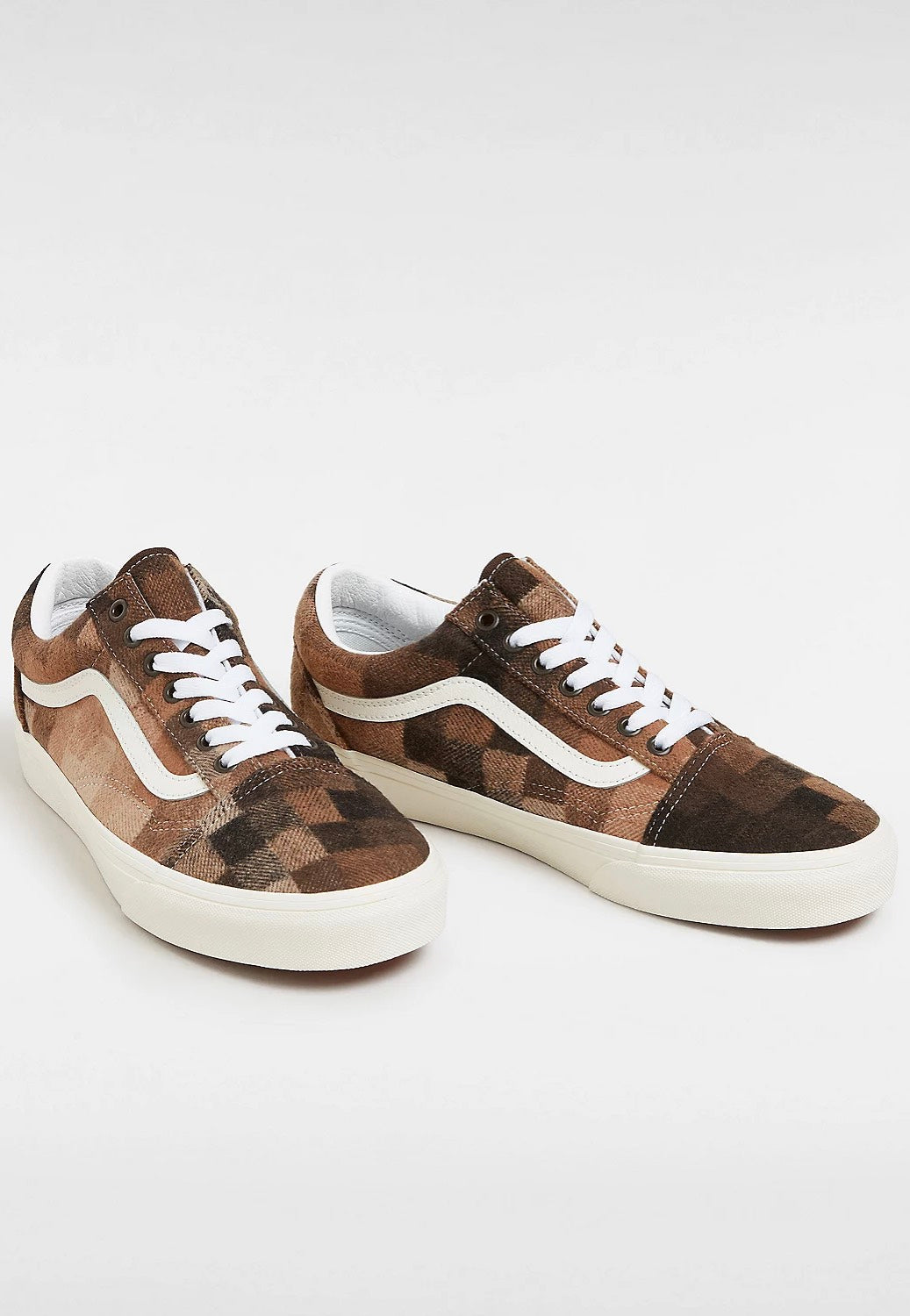 Vans - Old Skool Sweat Brown - Shoes | Men-Image