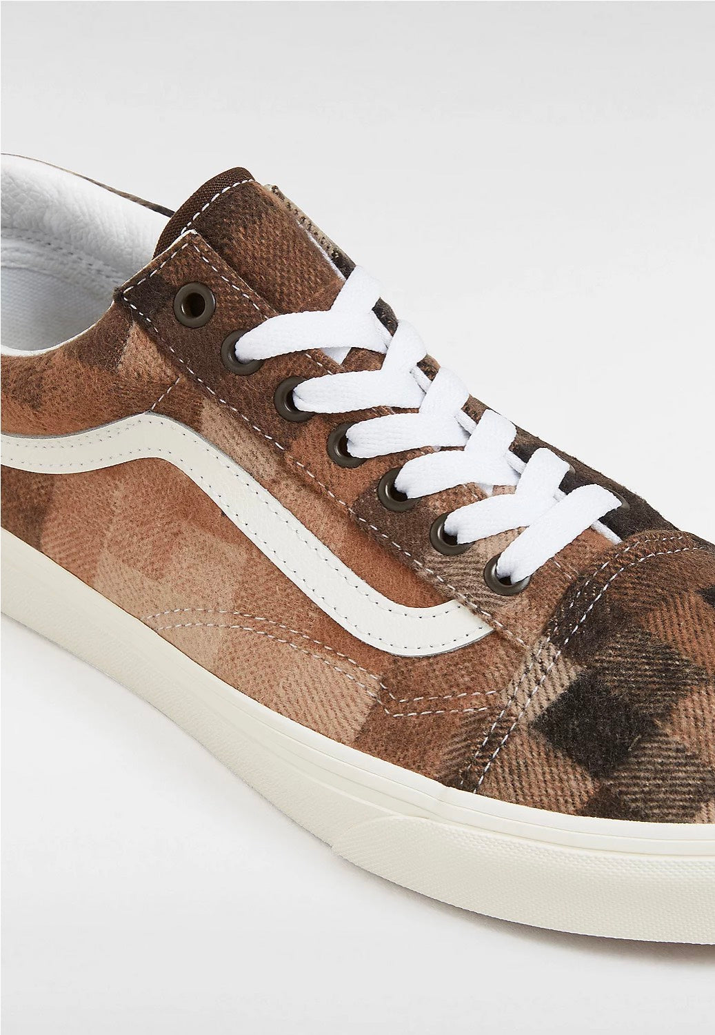 Vans - Old Skool Sweat Brown - Shoes | Men-Image