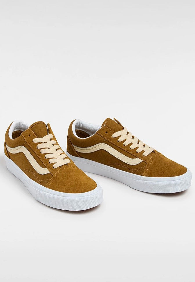 Vans - Old Skool Suede Brown - Girl Shoes | Women-Image