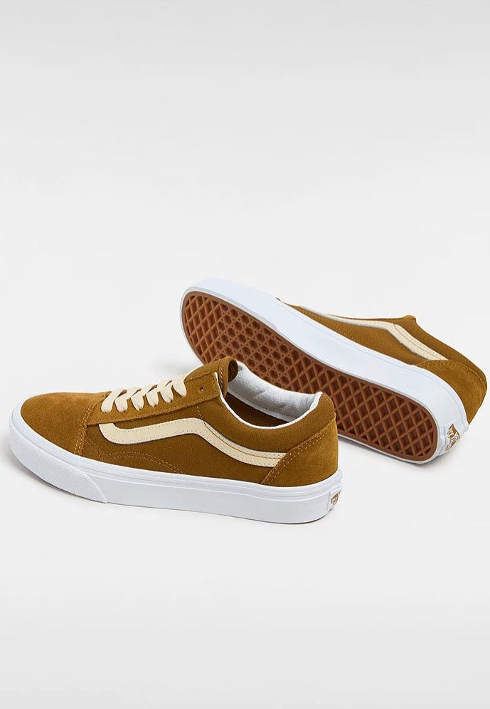 Vans - Old Skool Suede Brown - Girl Shoes | Women-Image