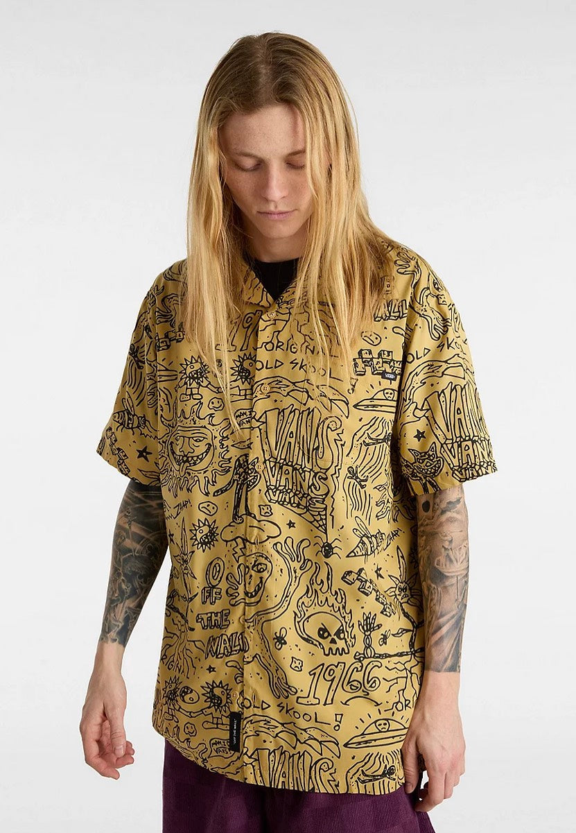 Vans - Elden Woven Antelope/Black - Shirt | Men-Image