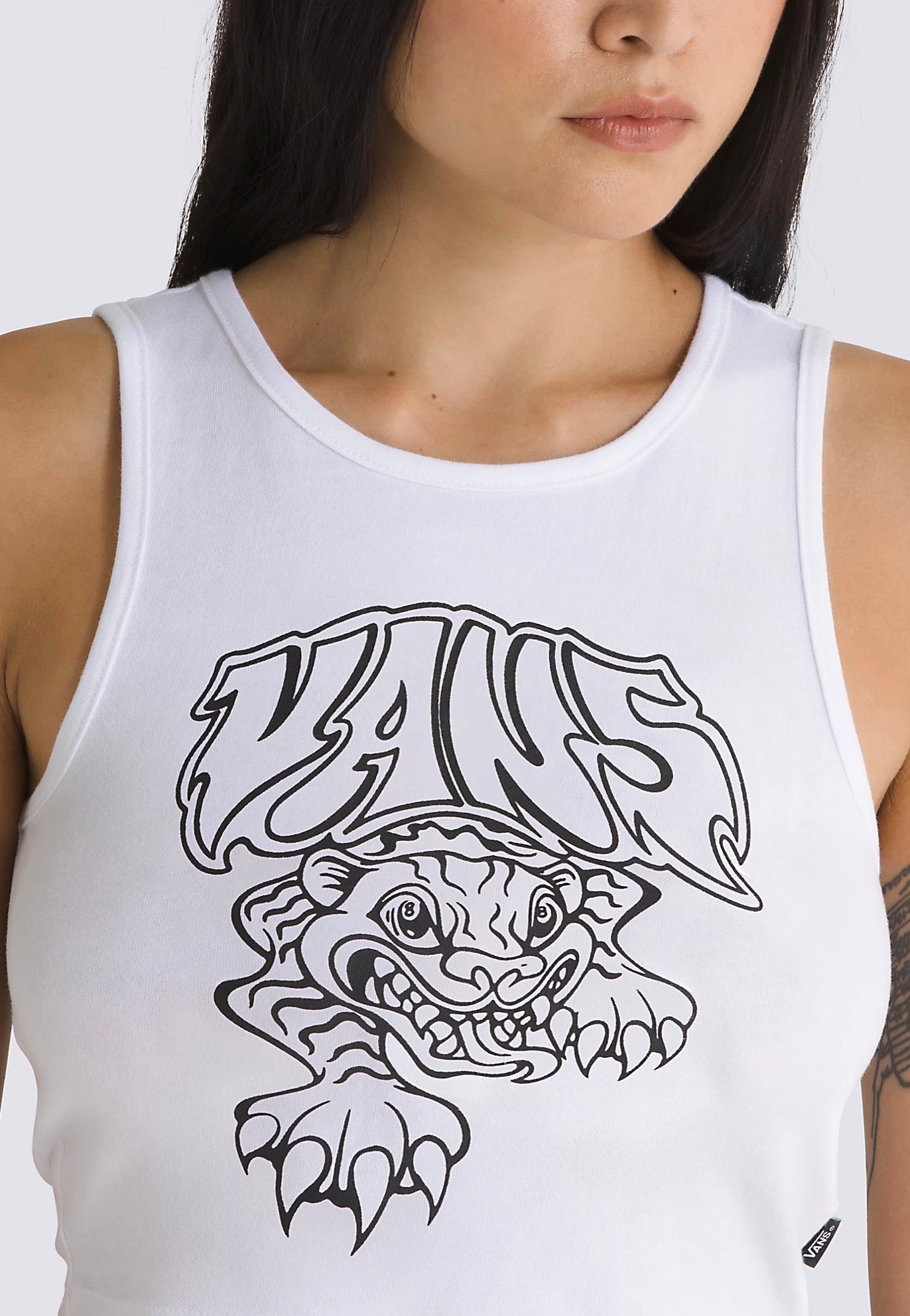 Vans - Prowler Fitted White - Tank | Women-Image