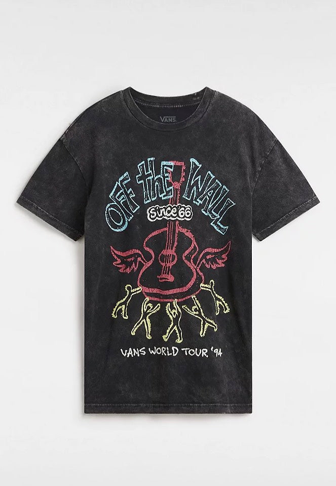 Vans - Guitar Solo Oversized Black - T-Shirt | Women-Image