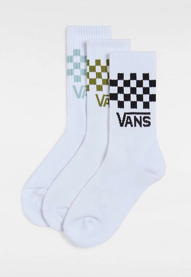 Vans - Classic Check Crew Gray Mist - Socks | Neutral-Image