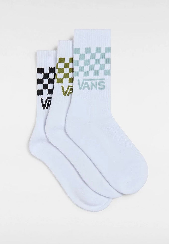 Vans - Classic Check Crew Gray Mist - Socks | Neutral-Image