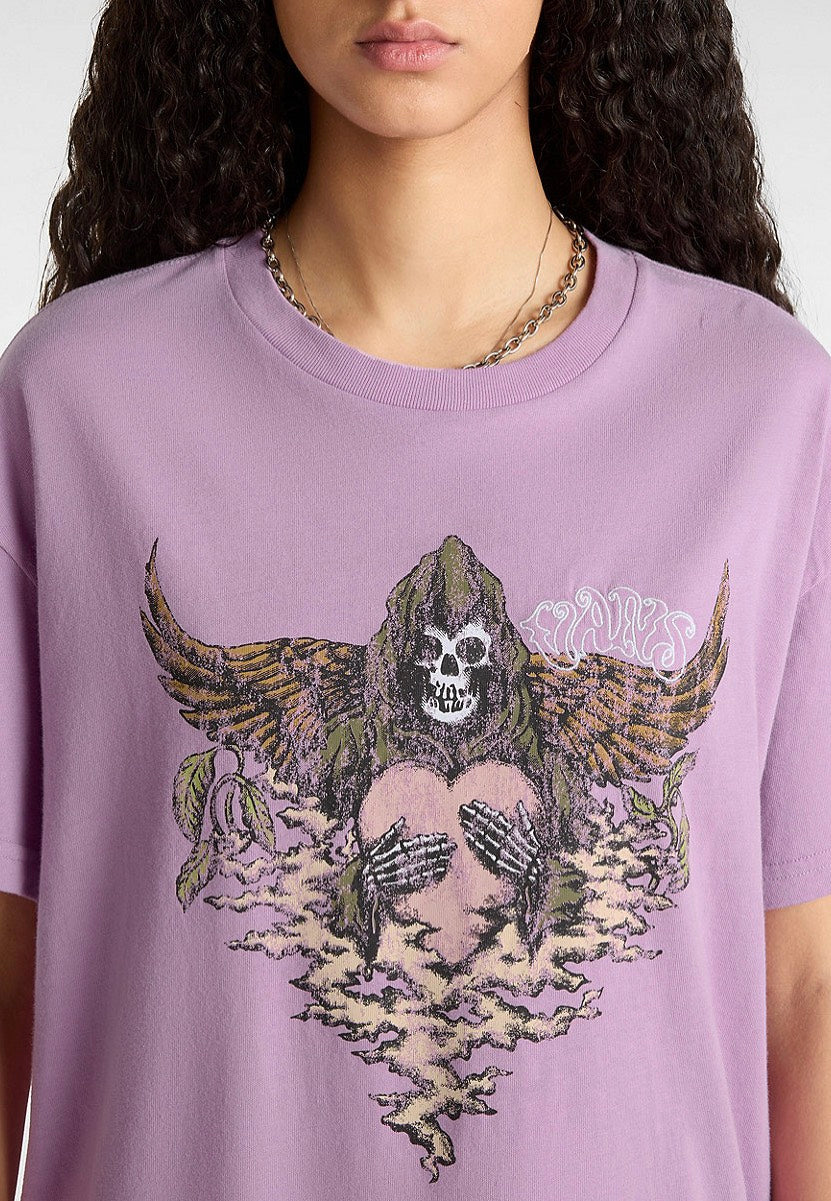 Vans - Scorn Oversized Smoky Grape - T-Shirt | Women-Image