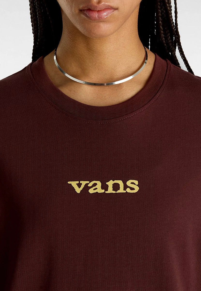 Vans - Vitality Fields Bff Bitter Chocolate - Longsleeve | Women-Image