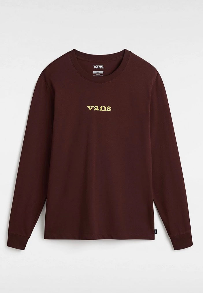 Vans - Vitality Fields Bff Bitter Chocolate - Longsleeve | Women-Image