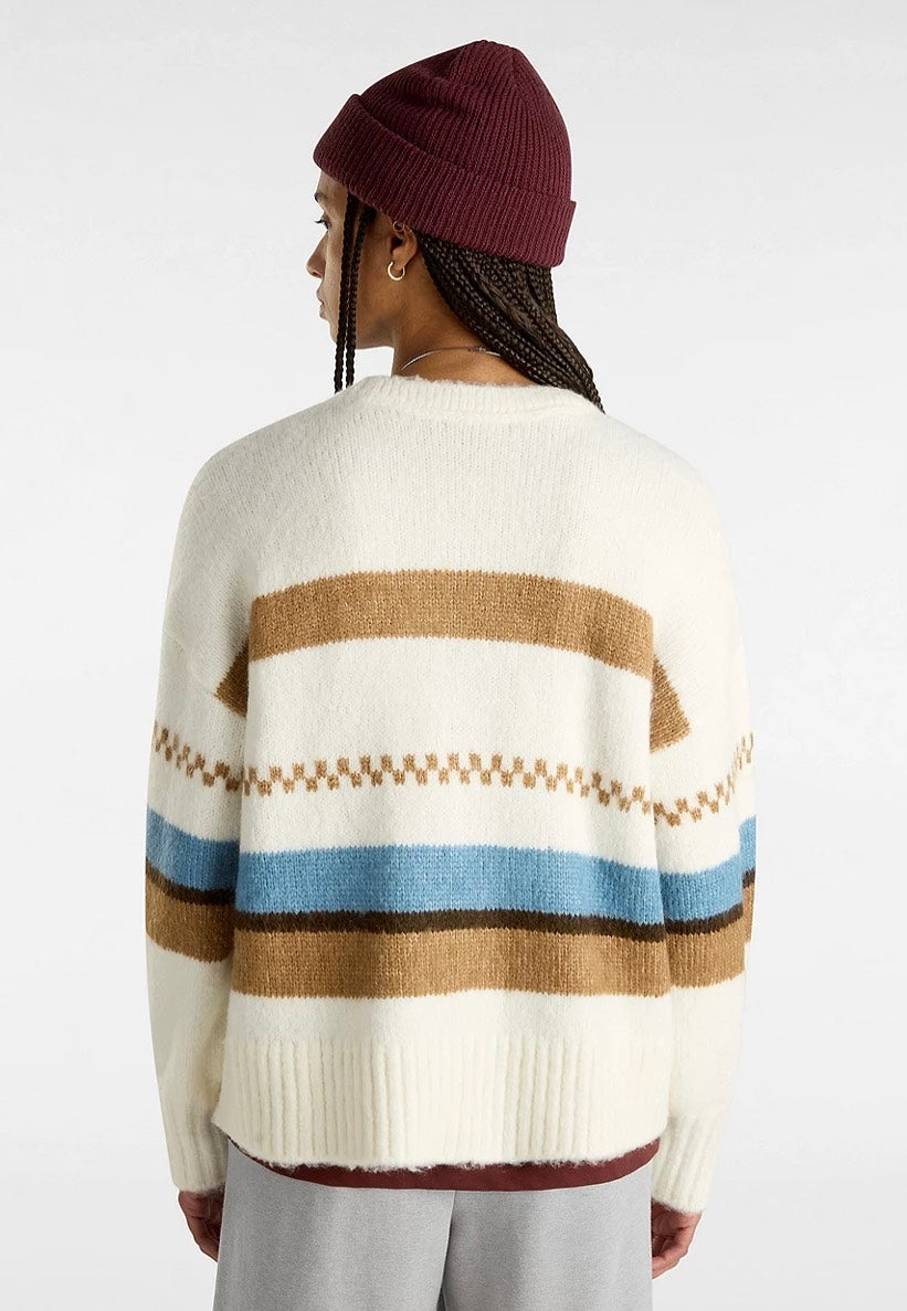 Vans - Valerie Stripe Marshmallow - Cardigan | Women-Image