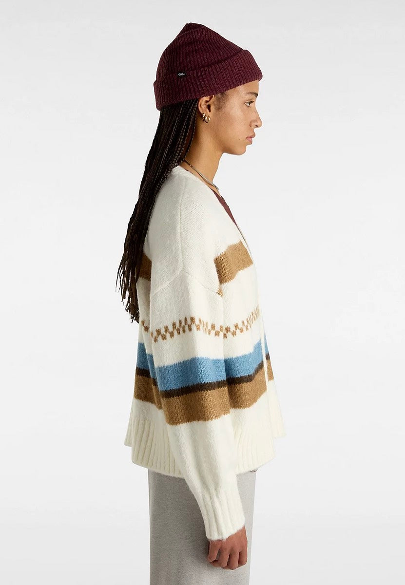 Vans - Valerie Stripe Marshmallow - Cardigan | Women-Image