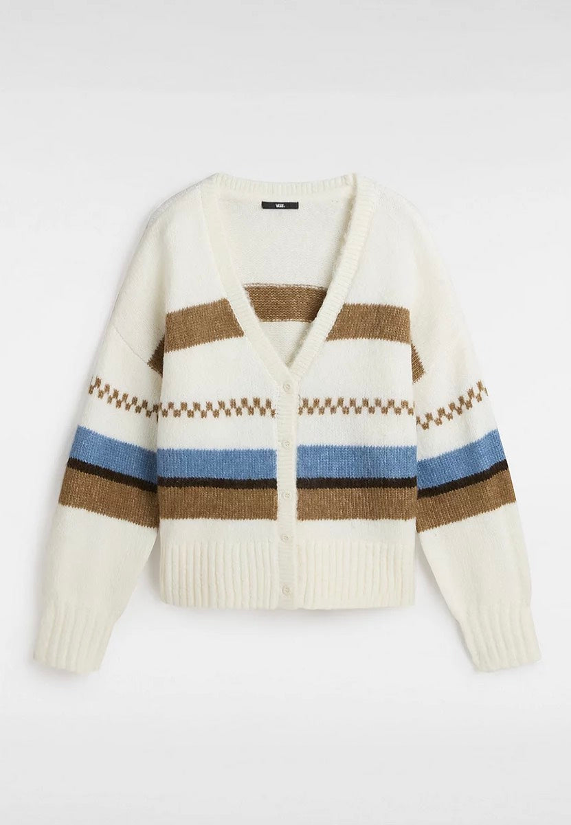 Vans - Valerie Stripe Marshmallow - Cardigan | Women-Image