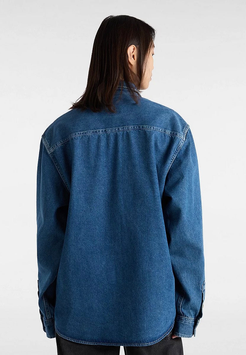 Vans - Stevens Woven Vintage Indigo - Shirt | Women-Image