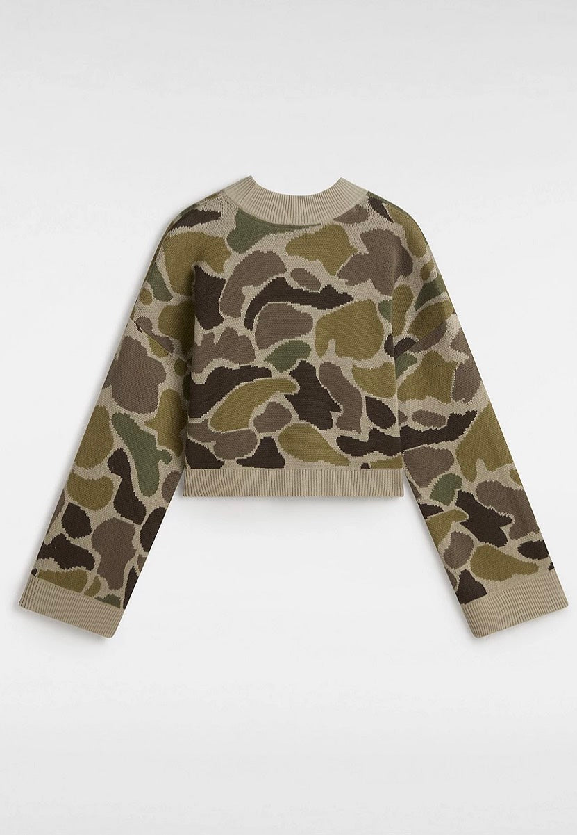 Vans - Cammile Camo Bungee Cord/Turkishcfee - Pullover | Women-Image