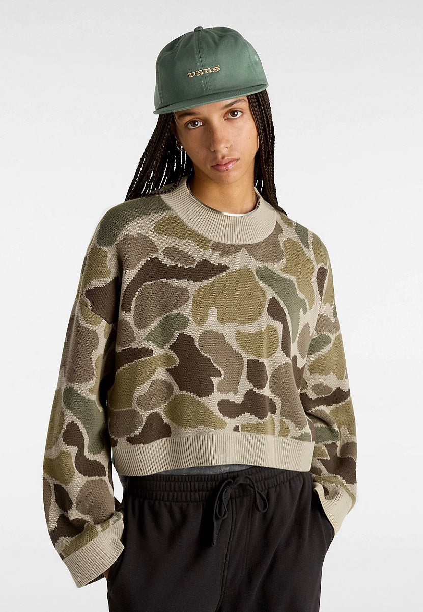 Vans - Cammile Camo Bungee Cord/Turkishcfee - Pullover | Women-Image