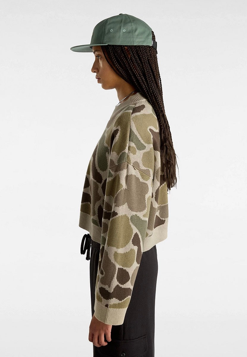 Vans - Cammile Camo Bungee Cord/Turkishcfee - Pullover | Women-Image