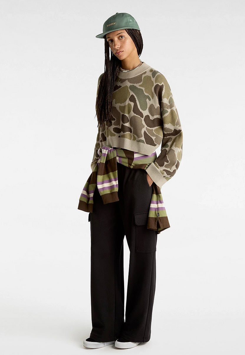 Vans - Cammile Camo Bungee Cord/Turkishcfee - Pullover | Women-Image