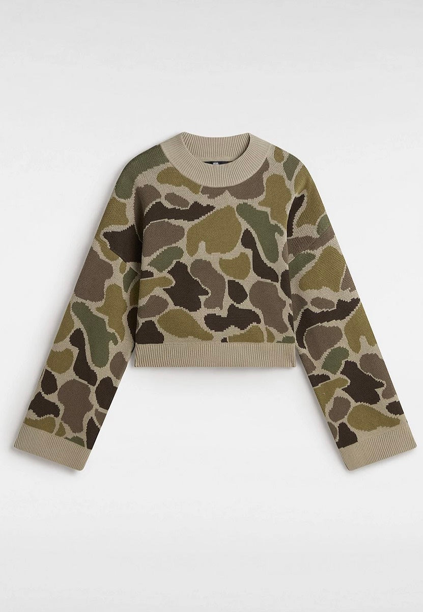 Vans - Cammile Camo Bungee Cord/Turkishcfee - Pullover | Women-Image