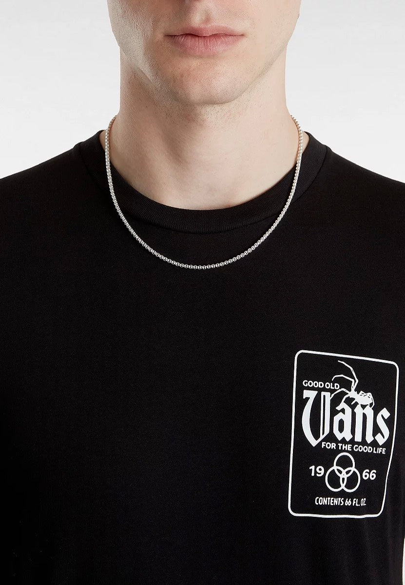 Vans - Bucket List Black - T-Shirt | Men-Image