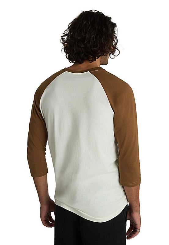 Vans - Style 76 Raglan Marshmallow/Coffee Liqu - Longsleeve | Men-Image