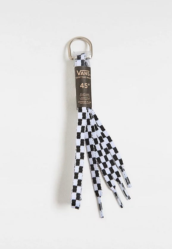 Vans - 45" Black/White Checkerboard - Laces | Neutral-Image