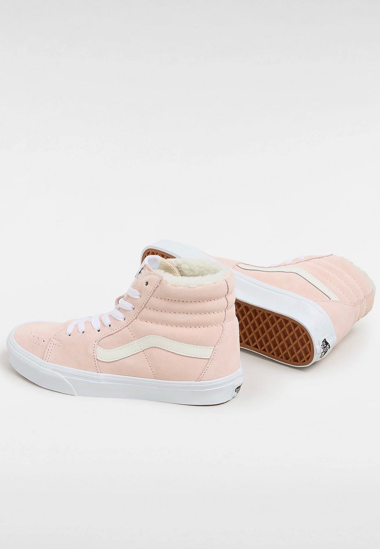 Vans - Sk8 Hi Cozy Peach Blush - Girl Shoes | Women-Image