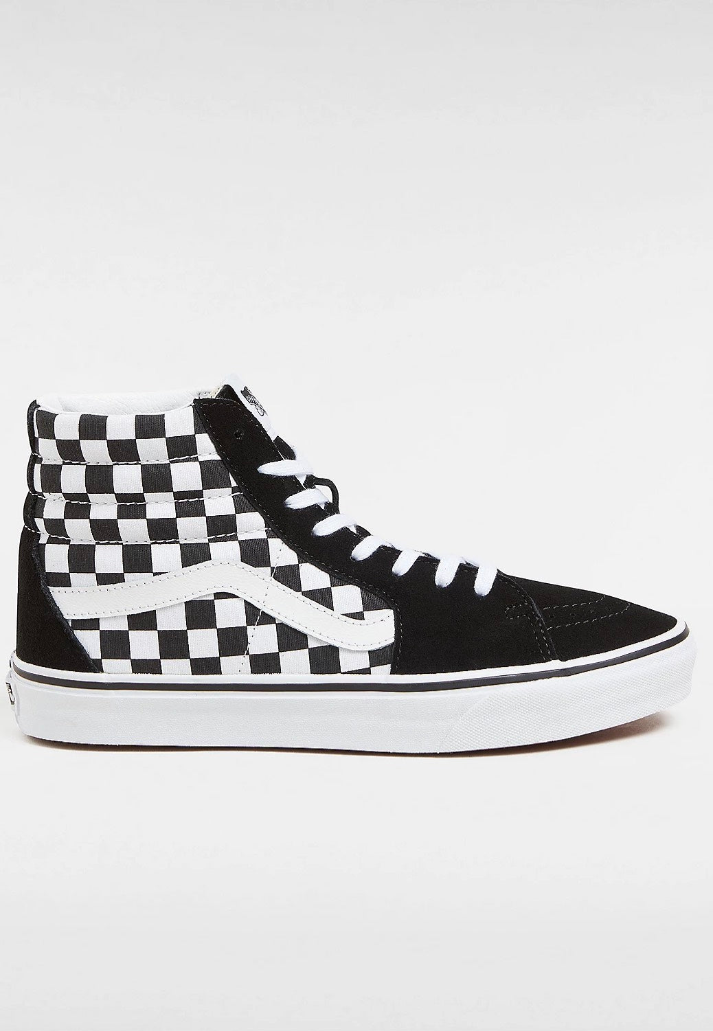 Vans - Sk8 Hi (Checkerboard) Black/True White - Shoes | Men-Image