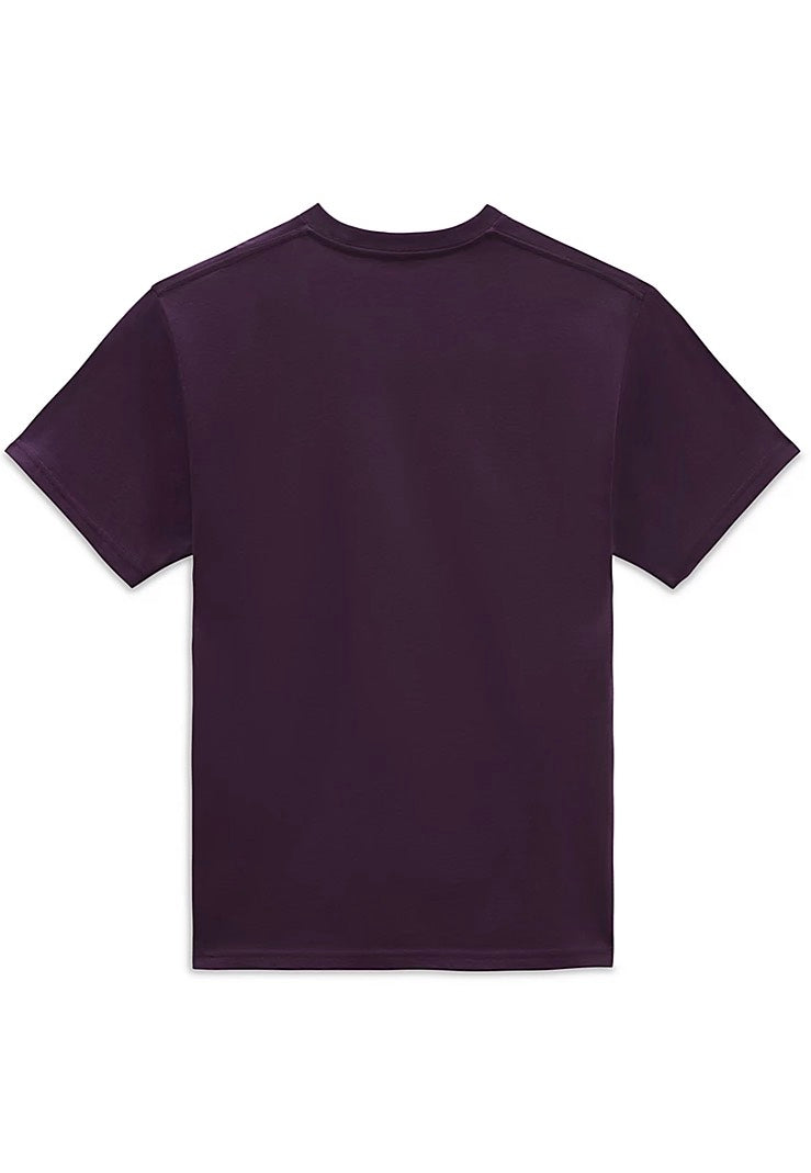 Vans - Left Chest Logo Blackberry Wine - T-Shirt | Men-Image