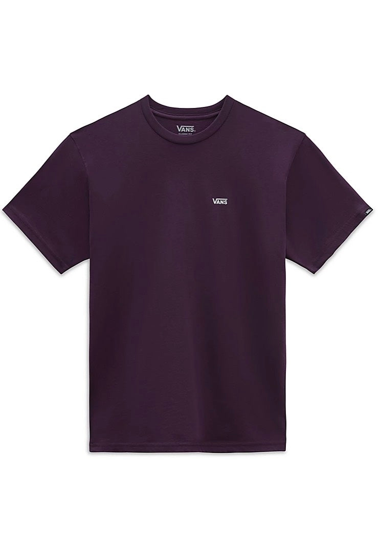 Vans - Left Chest Logo Blackberry Wine - T-Shirt | Men-Image