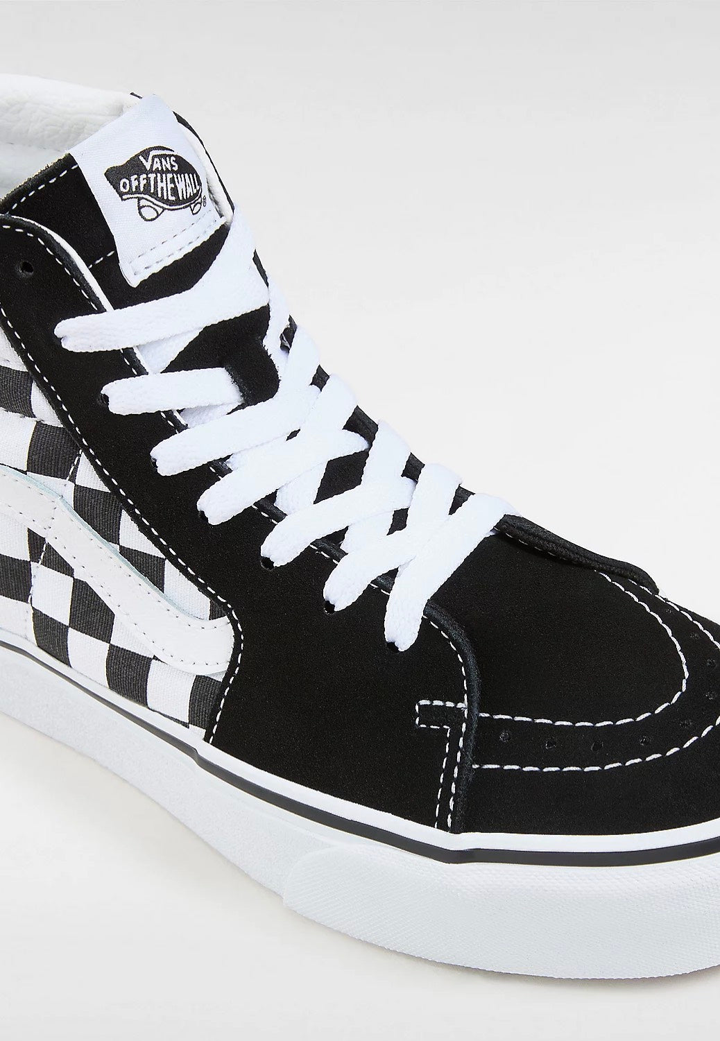 Vans - Sk8 Hi Platform 2.0 Checkerboard/True White - Girl Shoes | Women-Image