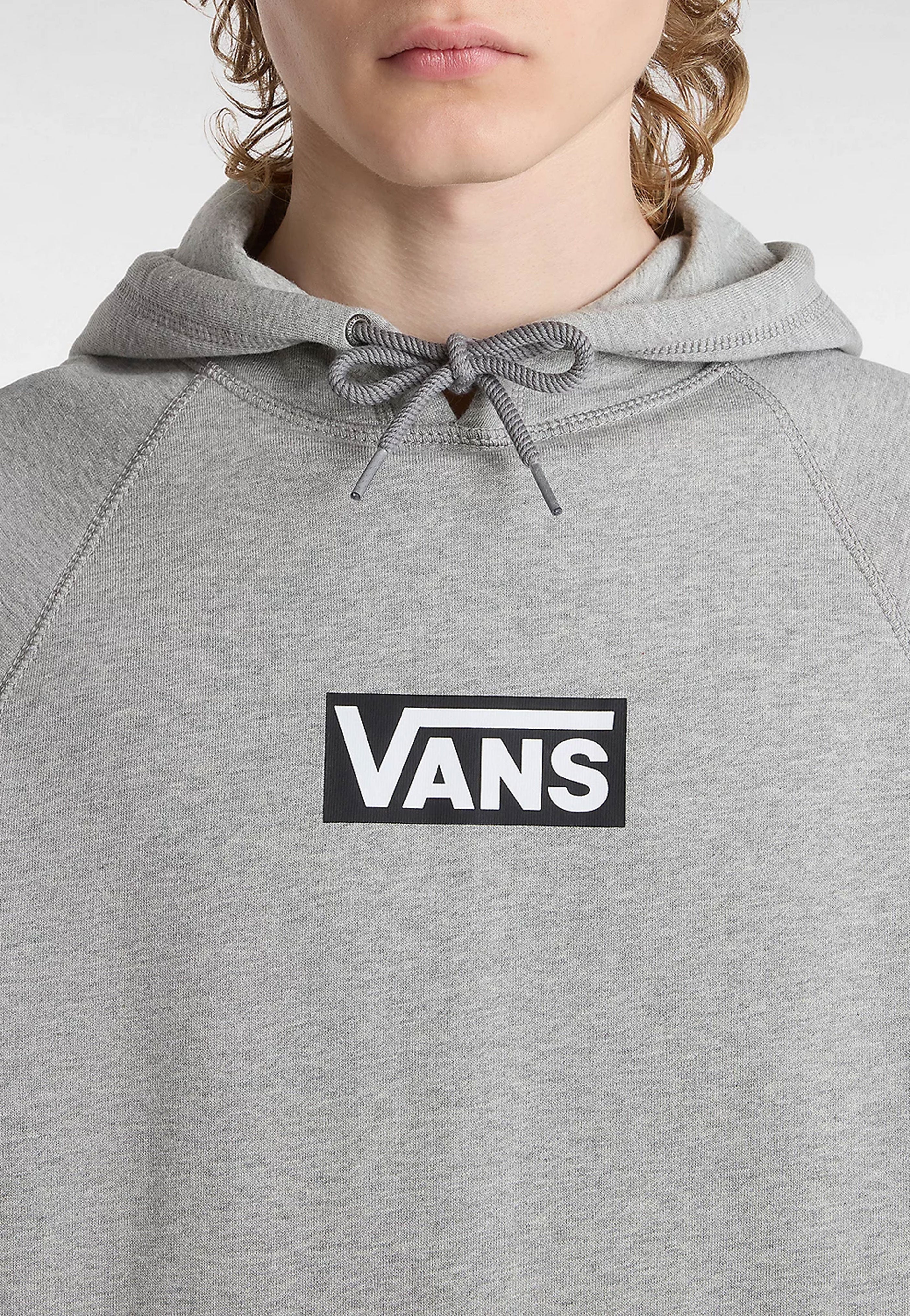 Vans - Versa Standard Cement Heather/Checkerboard - Hoodie | Men-Image