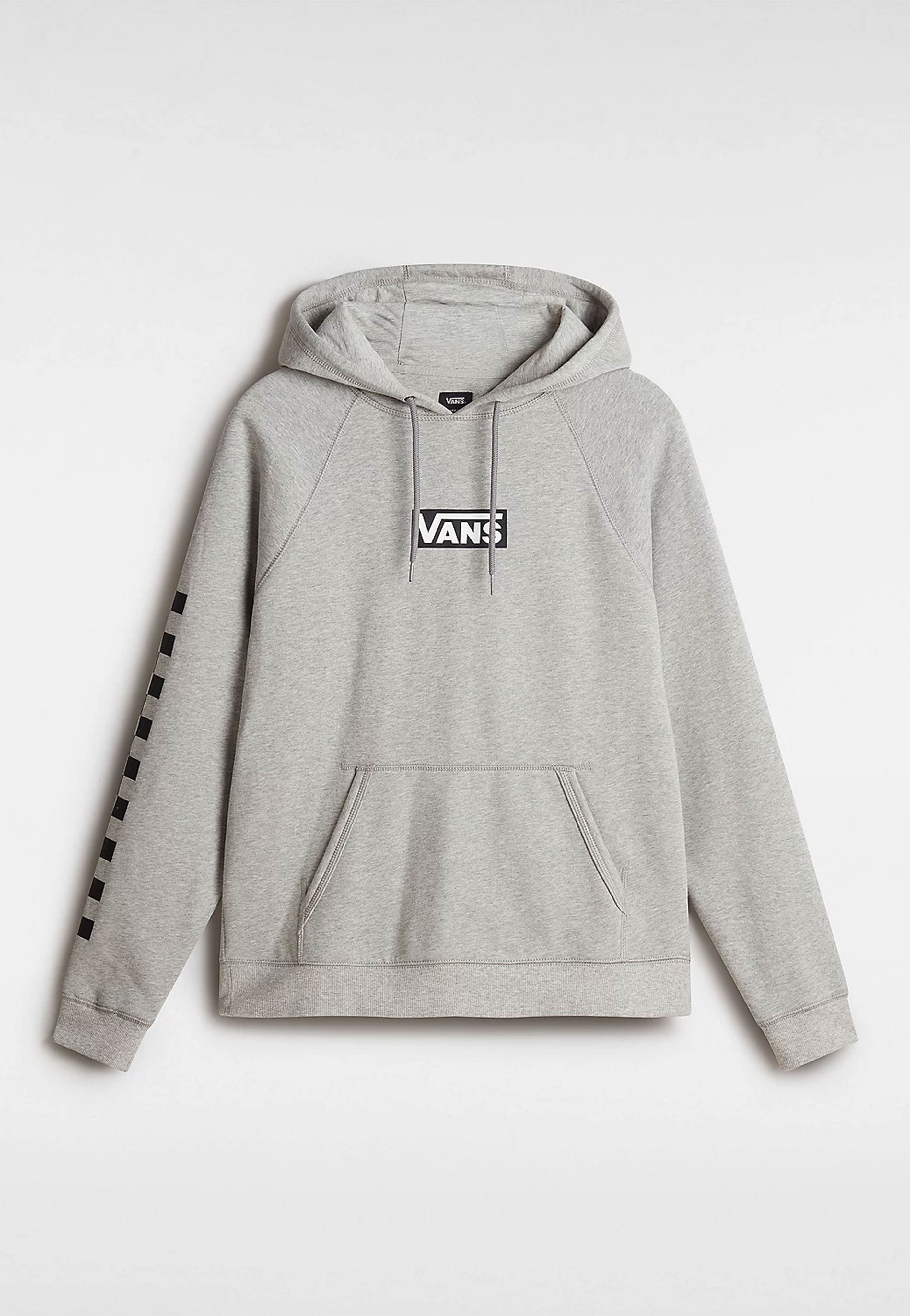 Vans - Versa Standard Cement Heather/Checkerboard - Hoodie | Men-Image