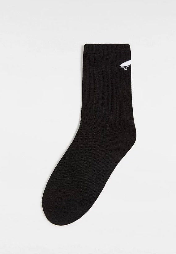 Vans - Kickin It Crew 6.5-10 Black - Socks | Women-Image