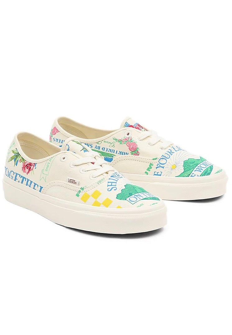 Vans - Authentic (Eco Theory)Eco Eco Positivity/Multi - Girl Shoes | Women-Image