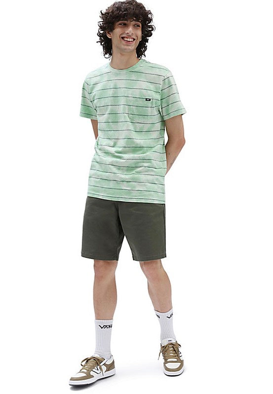 Vans - Tiedye Checkerstripe Ii Celadon Green/Tie Dye - T-Shirt | Men-Image