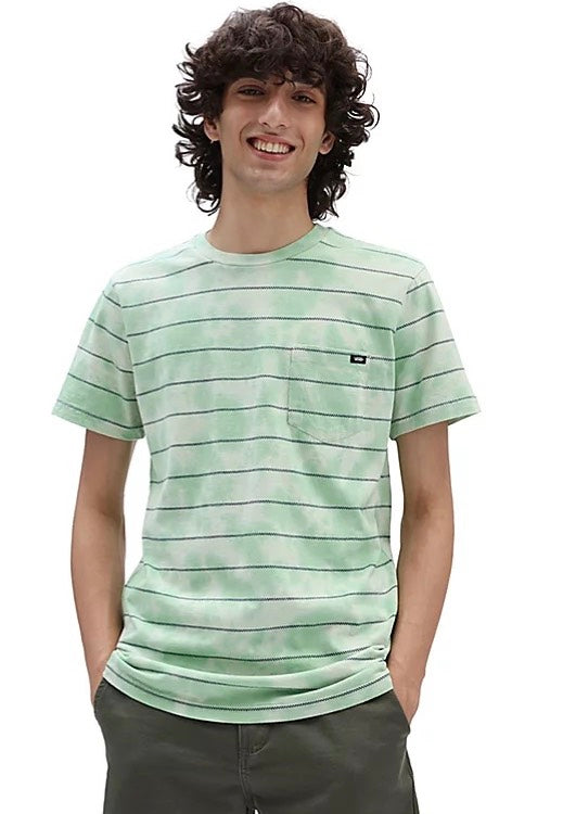 Vans - Tiedye Checkerstripe Ii Celadon Green/Tie Dye - T-Shirt | Men-Image