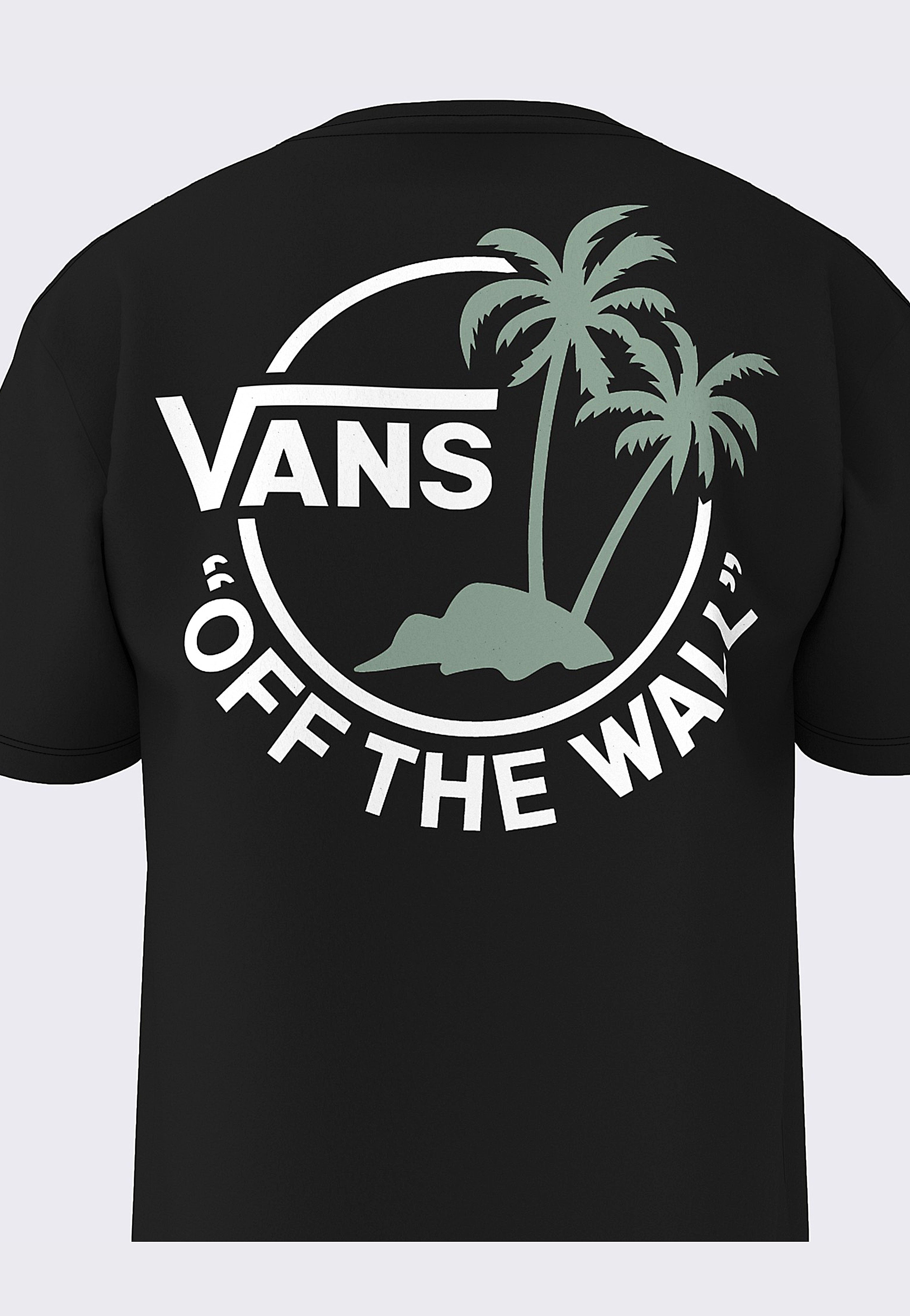 Vans - Classic Mini Dual Palm II Black/Iceberg Green - T-Shirt | Men-Image