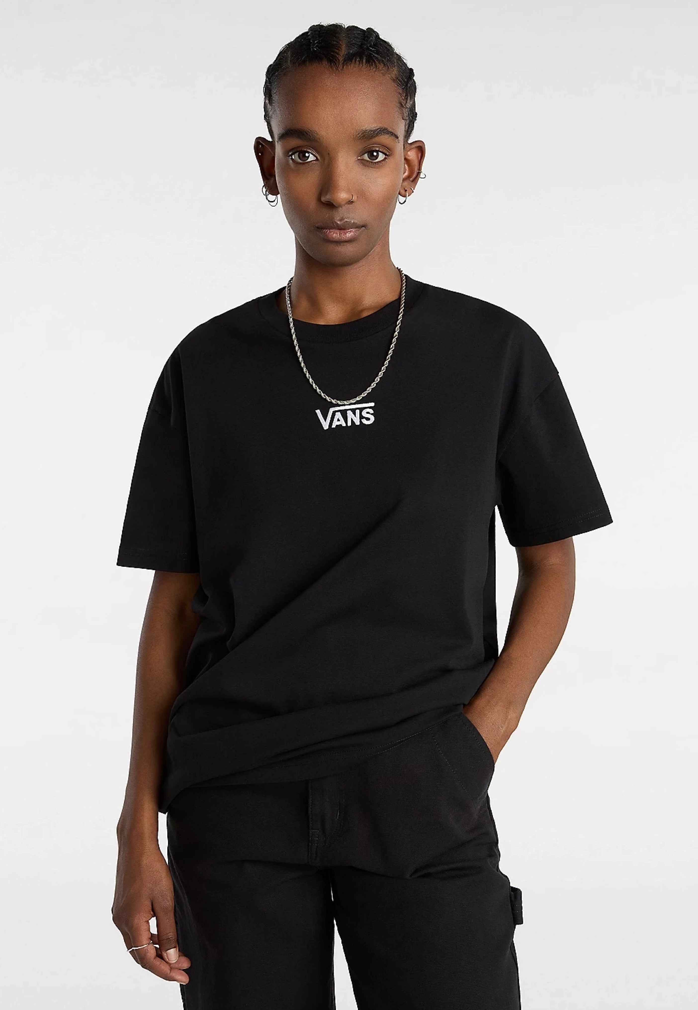 Vans - Flying V Oversized Black - T-Shirt | Women-Image