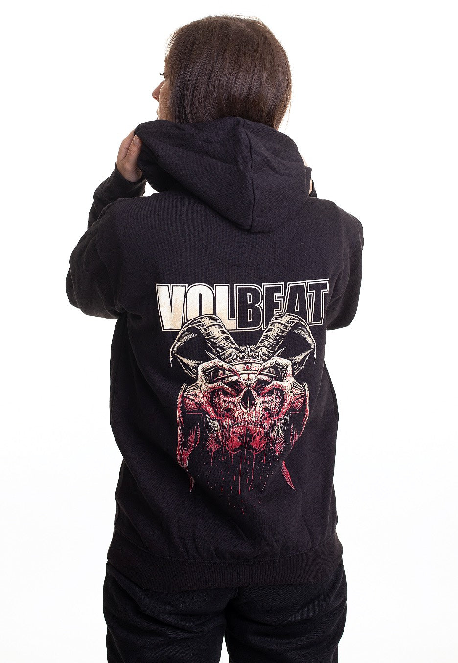 Volbeat - Bleeding Crown Skull - Hoodie | Women-Image