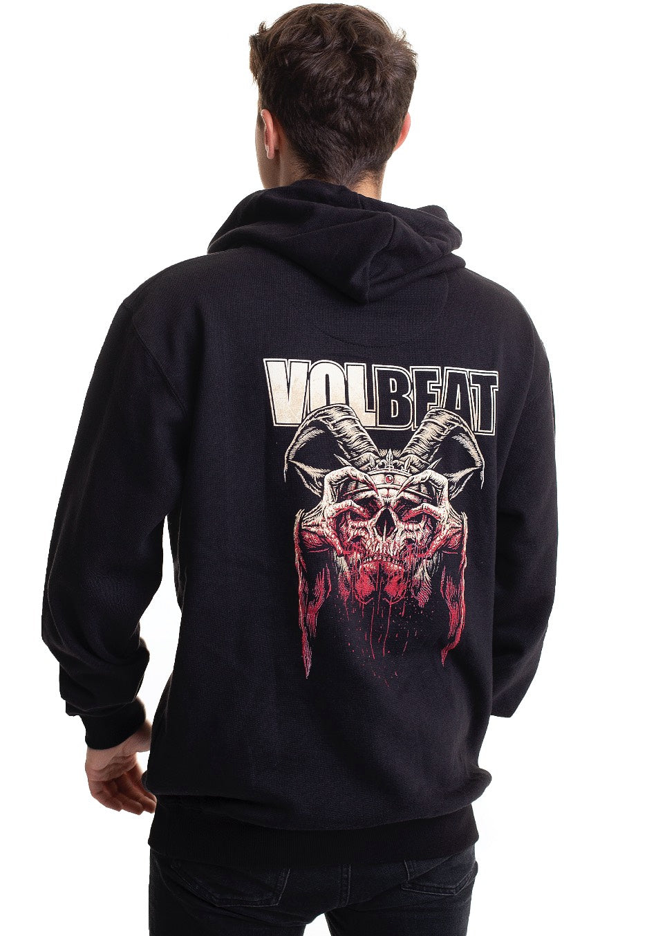 Volbeat - Bleeding Crown Skull - Hoodie | Men-Image