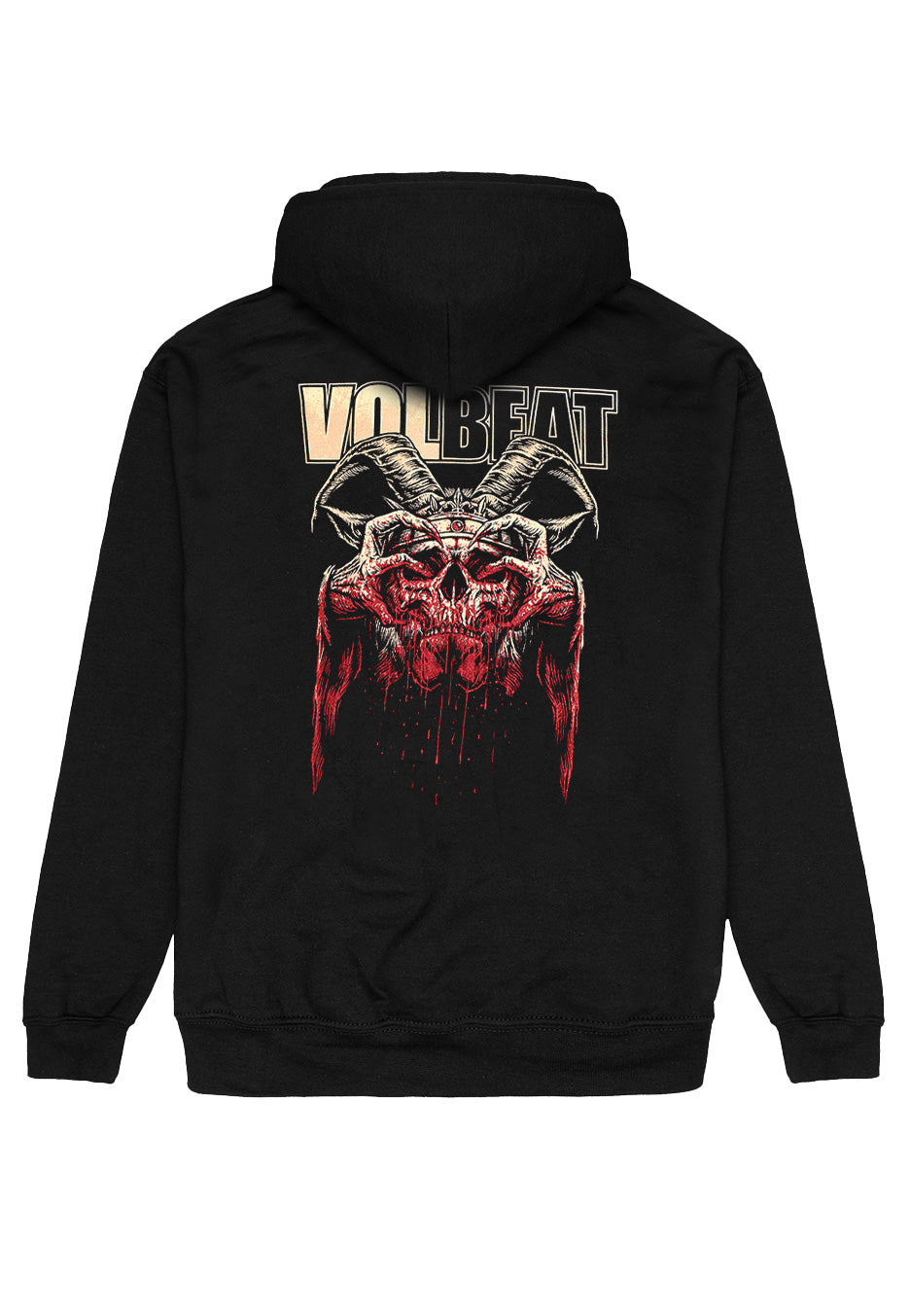 Volbeat - Bleeding Crown Skull - Hoodie | Neutral-Image